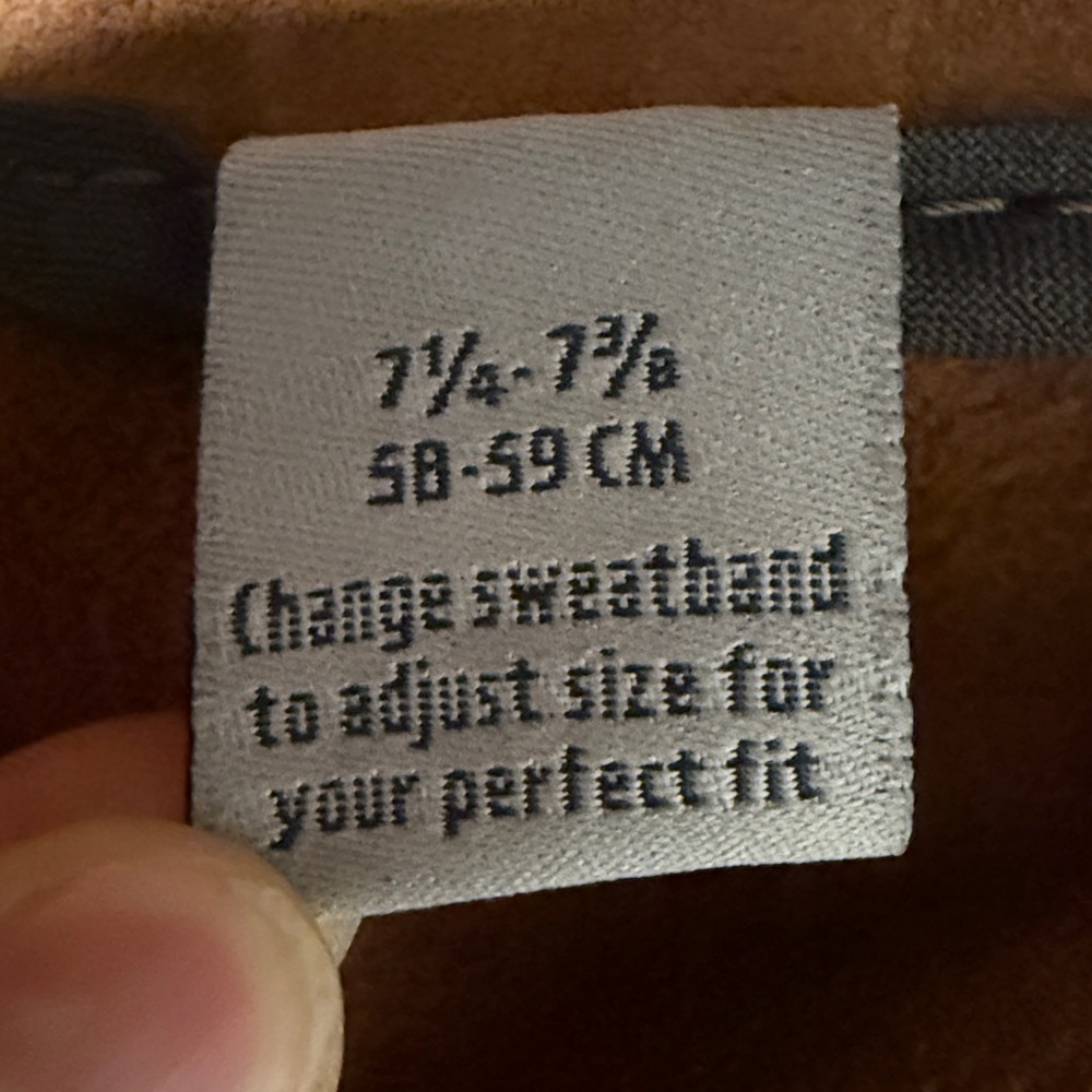 Overland Leather Hat with Feather Accent - Picture 5 of 5